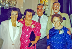 Jean (Goyetche) Langille; Lillian (Goyetche) Lycon; & Raymond Goyetche of Halifax, NS; Charles Goyeche of Toronto, ON and Minnie (Goyetche) Bouchard of Halifax, NS  (1992)