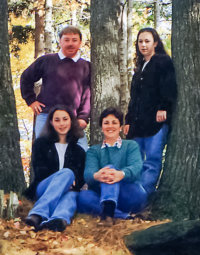 Ronnie & Denise Goyetche of Halifax, NS with daughters Lori & Amy (1995)