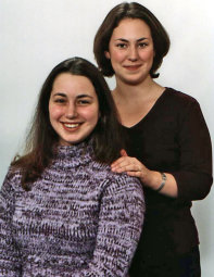 Lori (Goyetche) Fancy & Amy (Goyetche) McCulley of Halifax, NS (1997)