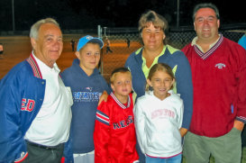Henry Goyetche of Everett, MA with son Tom, daughter Pam & grandchildren Stephen, Jennifer & Michael (2005)