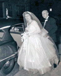 Valerie (Goyetche) Feeney with her father Anthony Goyetche of Newark, NJ (1953)