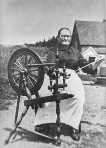 Sophie (Goyetche) Babin, of Cape Auget, NS, wife of Charles Benjamin Babin (circa 1930)