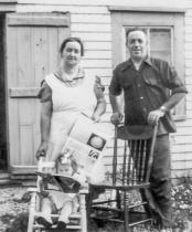 Maria Goyetche of Petit de Grat, NS & Wilfred Goyetche of Gloucester, MA (1939)