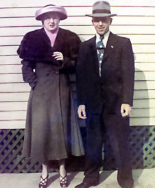 Wilfred & Flora Goyetche of Gloucester, MA (1953)