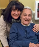 Henry Goyetche of Everett, MA with daughter Pam (Goyetche) Fialli (2016)
