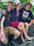 Tina Goyetch of Derry, NH with sons Gavin and Graydon (2020)