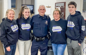 Andy & Colleen Goyetche of Saugus, MA with son Travis, daughter Maddie and sister-in-law Maureen (2021)