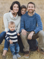 Zack & Jessica Goyetche of Sparks, Nevada with sons Isaac age 4 and Simon age 1 (2020)