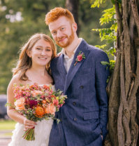 Andrew (Drew) Kimball & Jen (Fialli) Kimball of Medford MA, married September 15, 2023. (2023)