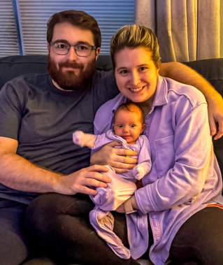 Stephen, Krista and Grace Fialli of Derry, NH (2025)