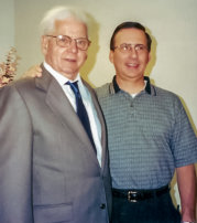 Bucky Goyetche of Louisdale, NS and his brother Phil Goyetche of Broadview Heights, OH (2003)